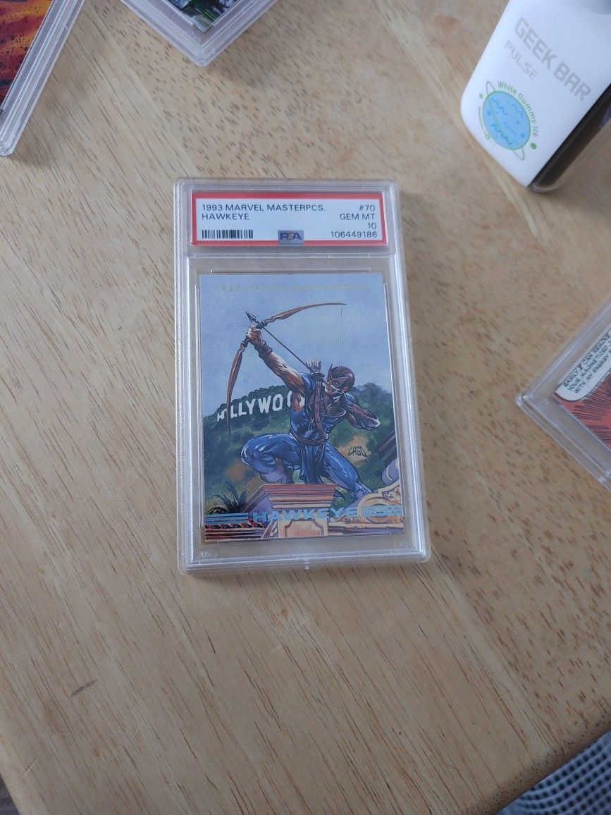 1993 Marvel Masterpieces Hawkeye #70 GEM MINT PSA 10
