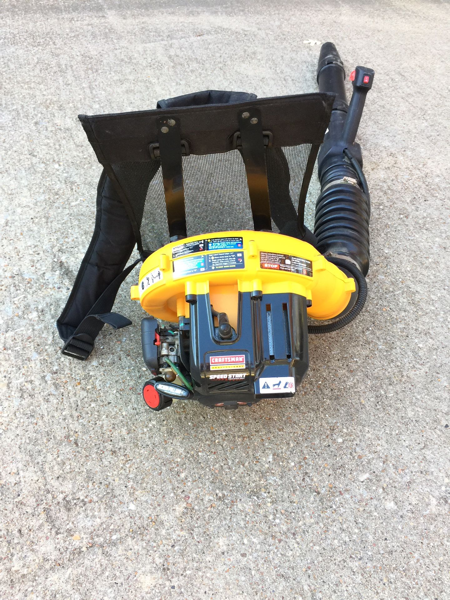 Craftsman on sale 27cc blower