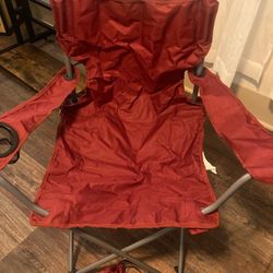 Red Camping Chair 