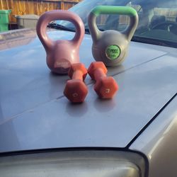 Cowbells And Weights All For $20. Dollars