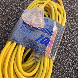 EXTENSION CORDS 100FT HEAVY DUTY GAUGE 12 NEW $50 & $45***