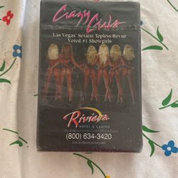 Playing Cards - Las Vegas Riviera- Crazy Girls