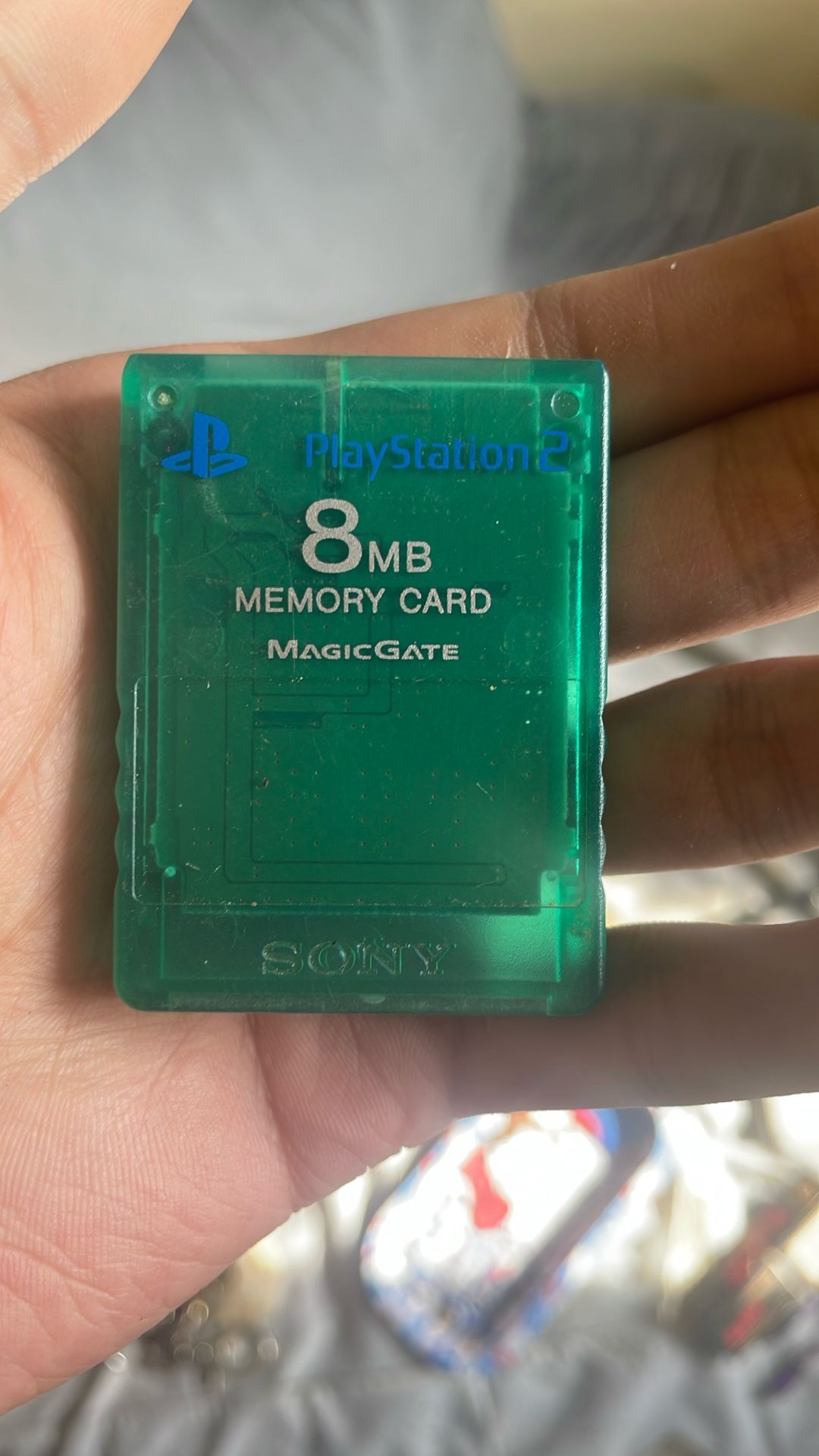 Ps2 8md Memory Card Limited Edition Green