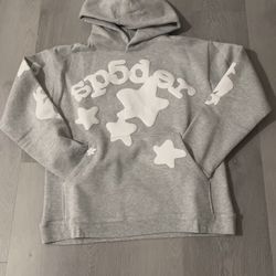 Sp5der Grey Hoodie ⭐ 