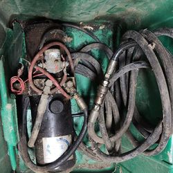 Hydraulic Pump For Truck, e.g. Snow Plow Rear, Including Hose. ### Winter is around the corner ###