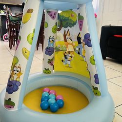 Bluey ballpit inflatable