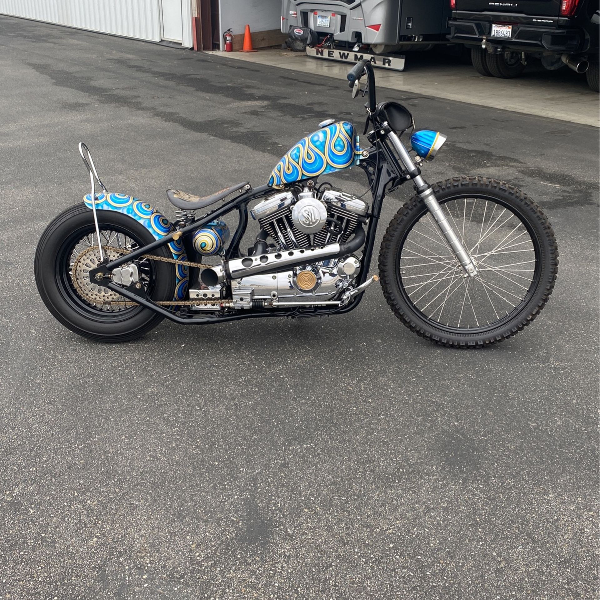 Harley Davidson Chopper Bobber