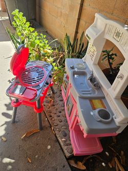Kid toys Grill and kitchen