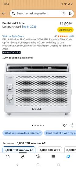 Brand new window ac