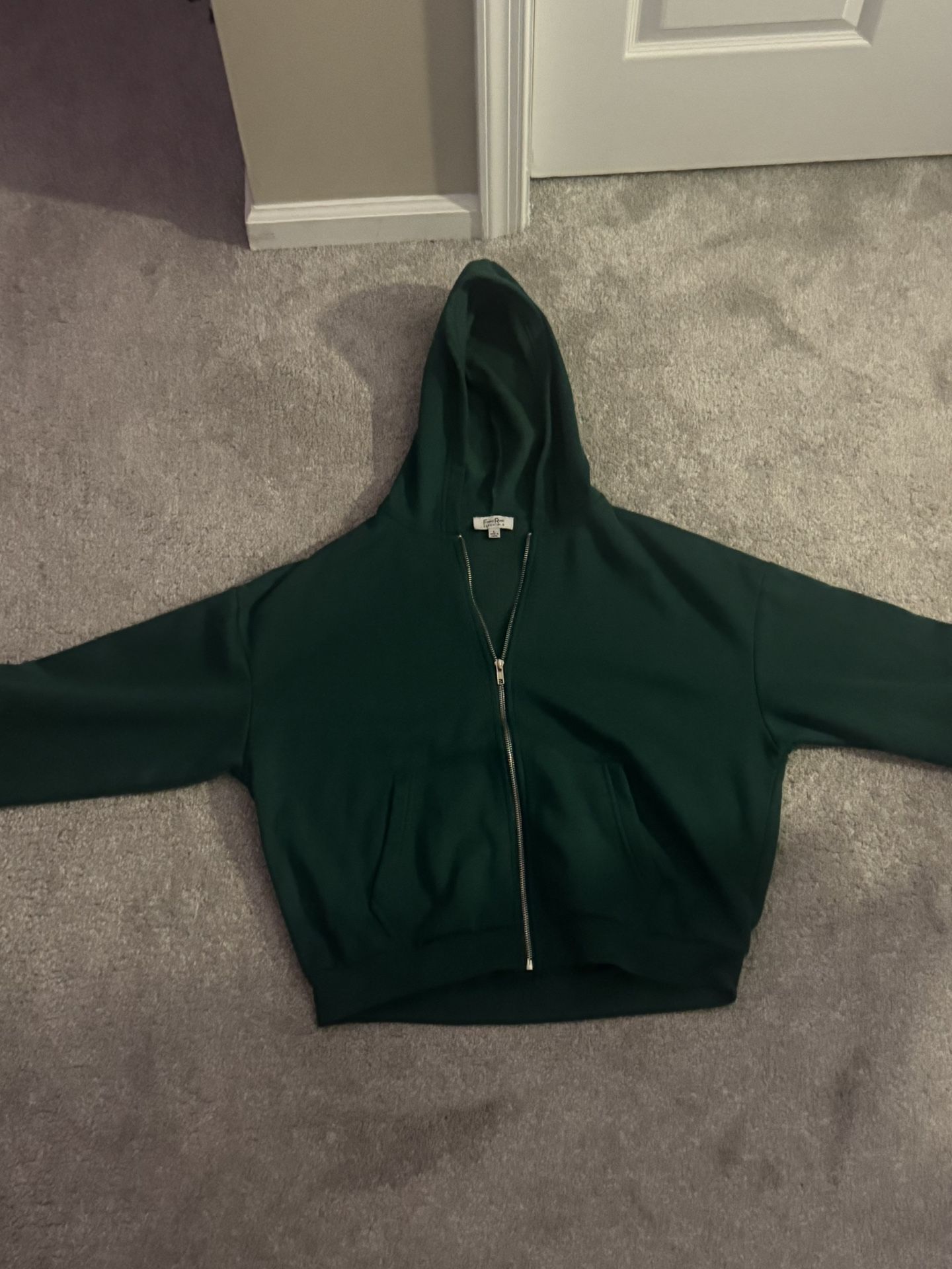 Green blank Fear Road Hoodie