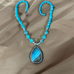 Turquoise Handmade Necklace 