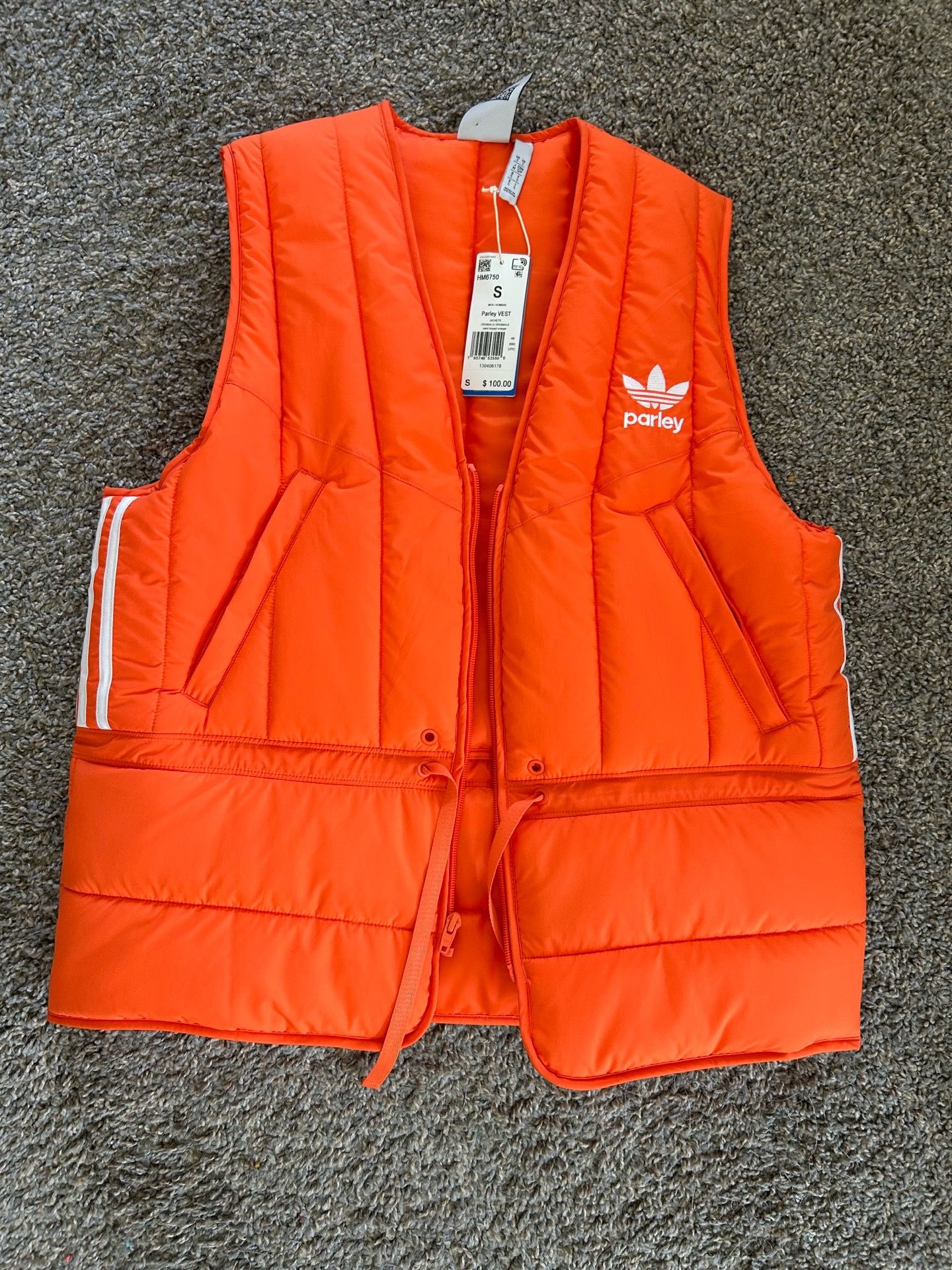 Adidas Parley vest (Orange)