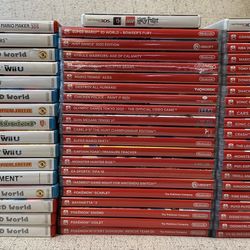 NINTENDO GAMEBOY 3DS WII U SWITCH GAMES AND ACCESSORIES FOR SALE! DIFFERENT GAMES HAVE DIFFERENT PRICES!!!