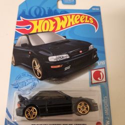 Hot Wheels '98 Subaru Impreza 22B Sti-version Dark Blue