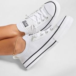 White Converse 