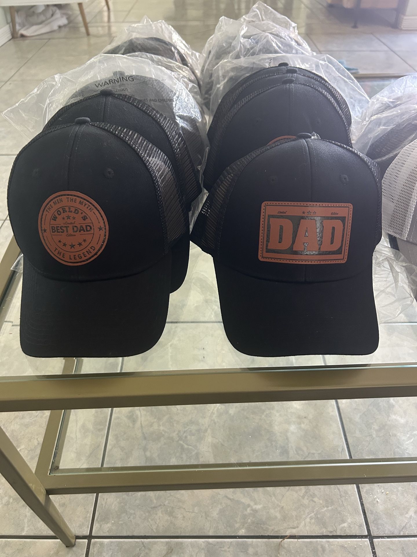 Gorras nuevas para papá