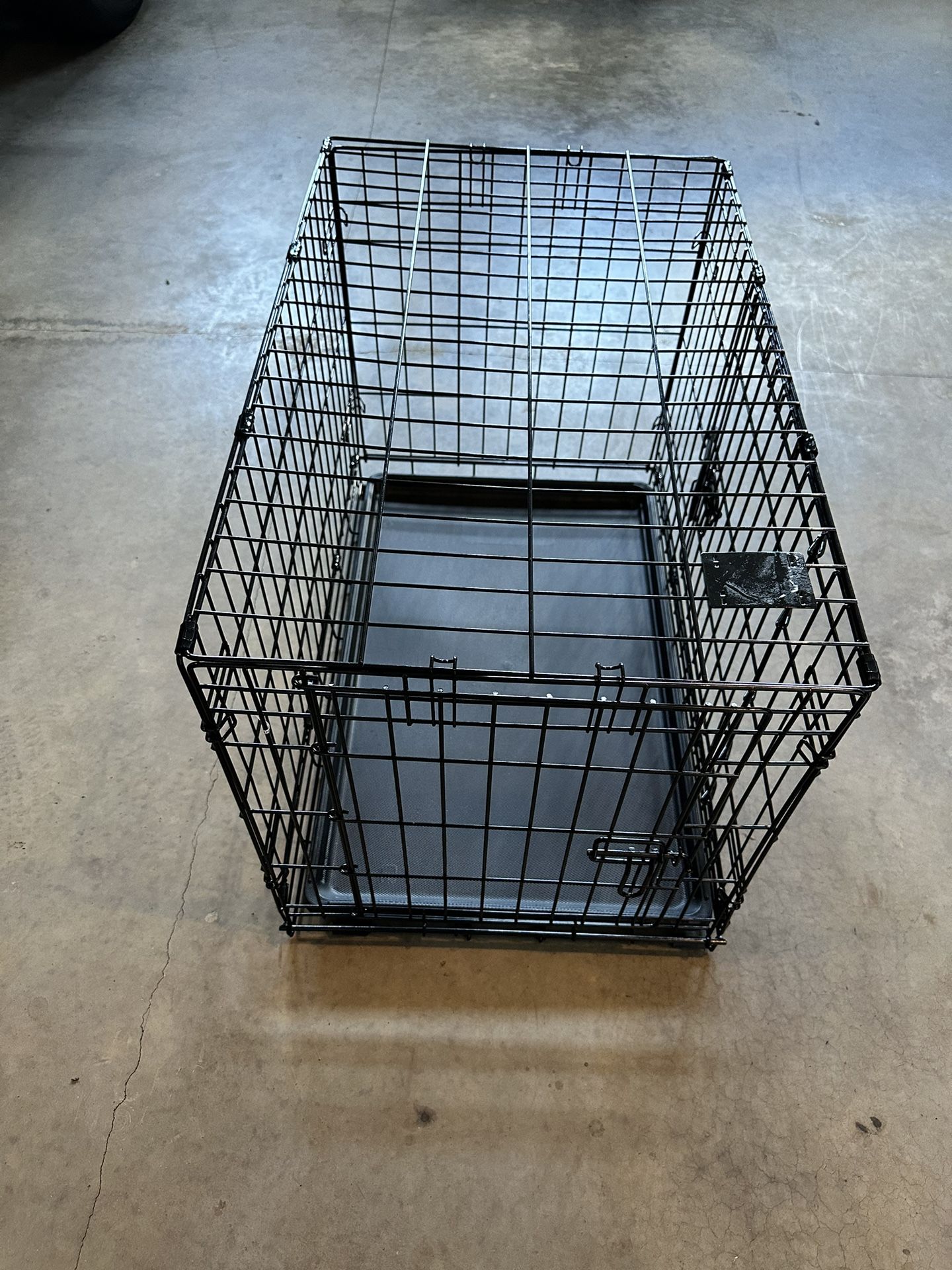 Xyxnxx - Collapsible Black Metal Dog Crate for Sale in Salunga, PA - OfferUp