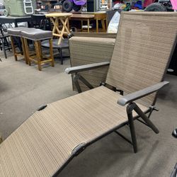 Pool Lounger Recliner Chair Patio Furniture Outdoor Adjustable
