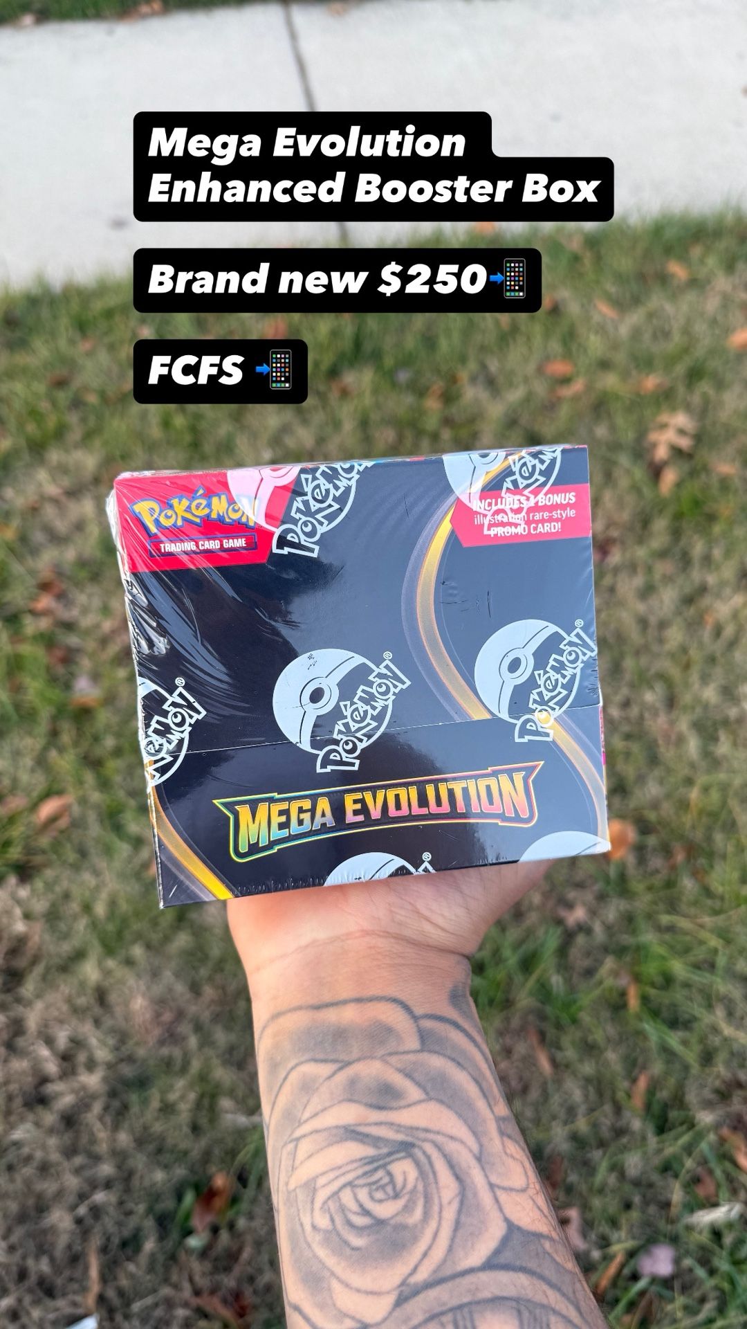 Pokemon Mega Evolution Enhanced Booster Box Brand new ( FCFS , DMV📍)