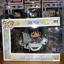 Luffy With Going Merry Funko 