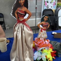 6 Moana Centerpieces 