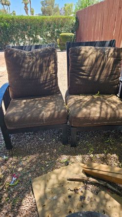 Patio chairs