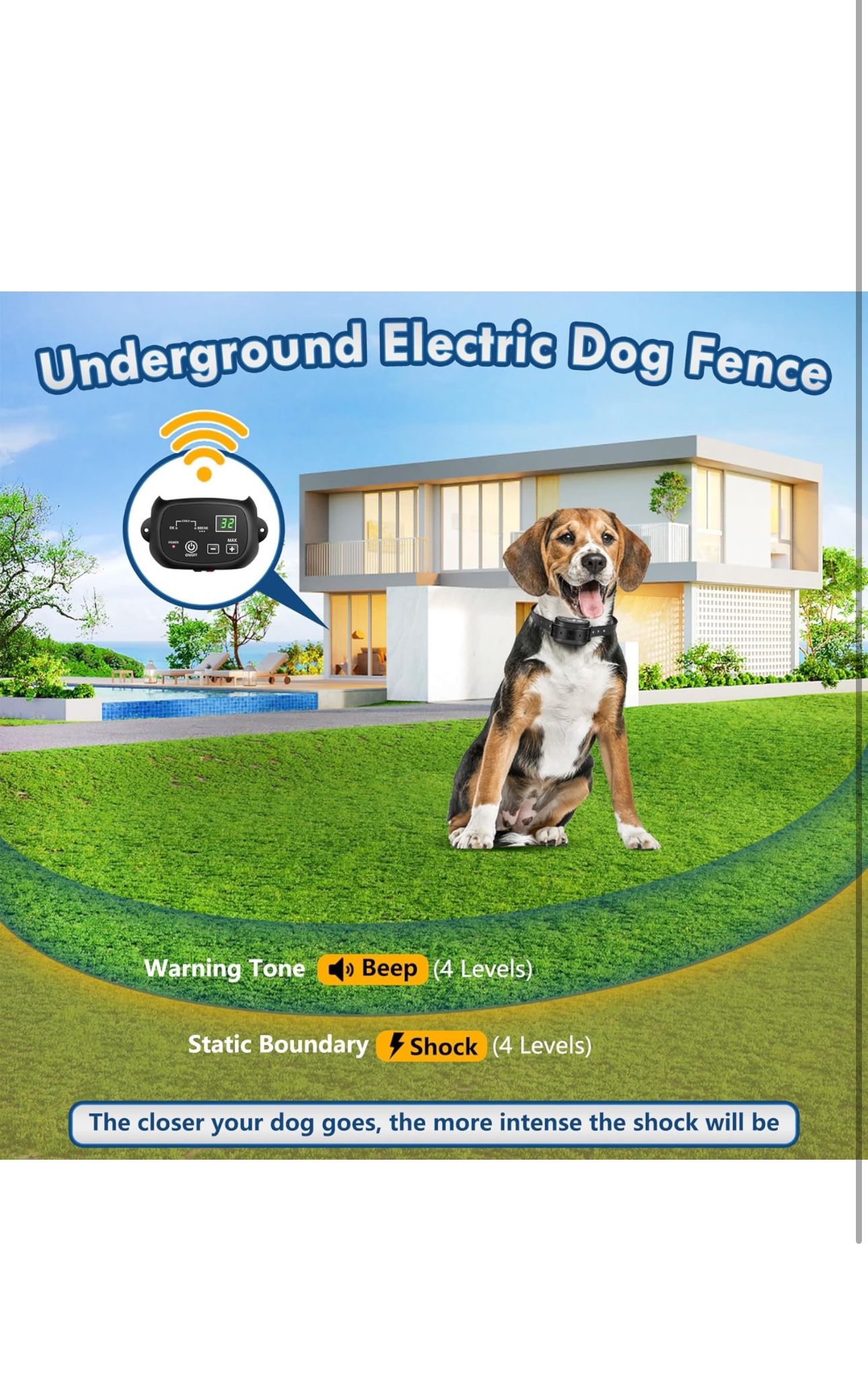 Electric Fence for Dogs Inground/Underground Dog Fence System