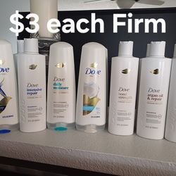 Dove Shampoo Or Conditioner $3 each