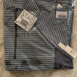 Striped Zip Up PL