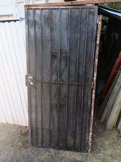 Metal door