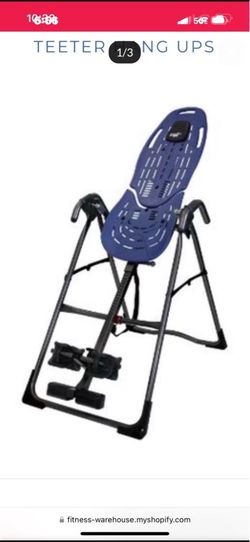 TEETER Hang-UPS Inversion Table Model EP-860 For Back Decompression New In The Box