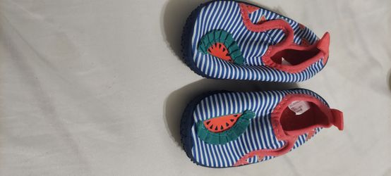 Kids' Striped Water Shoes (New)