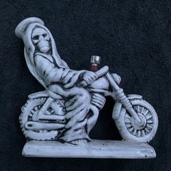 1985 Jim Rumph Death Rider Ceramic Water Pipe
