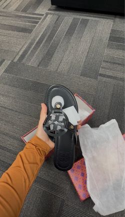 Tory Burch Miller Sandals Black