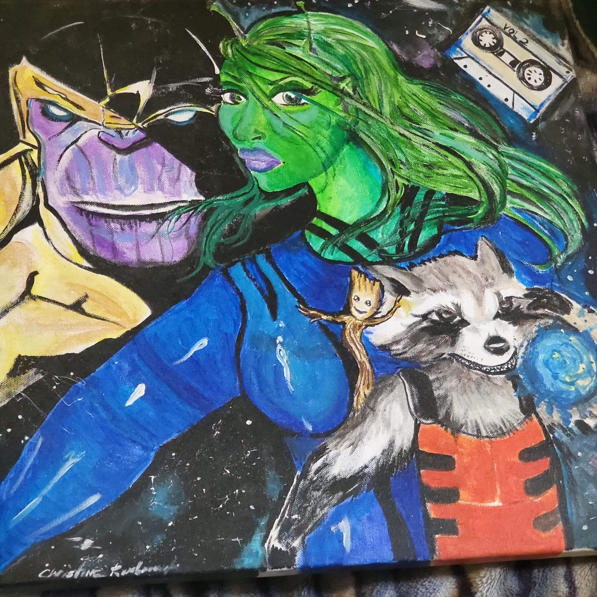 Guardians Of The Galaxy Painting