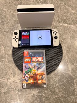 Nintendo switch OLED with one game