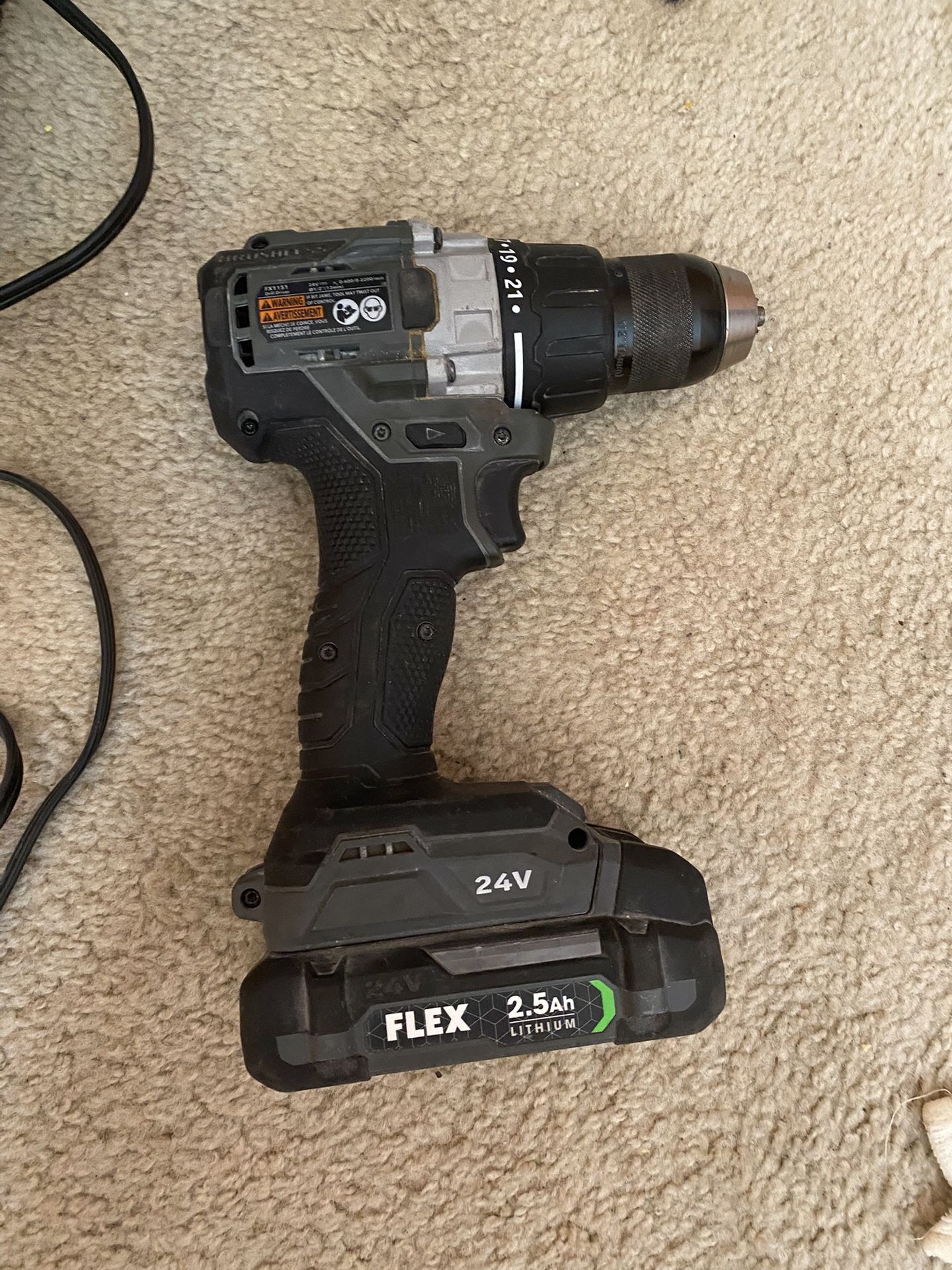 Flex Brushless Drill Driver  And Charger 