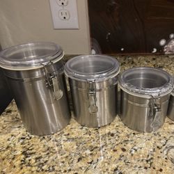 Stainless Steel Kitchen Containers 