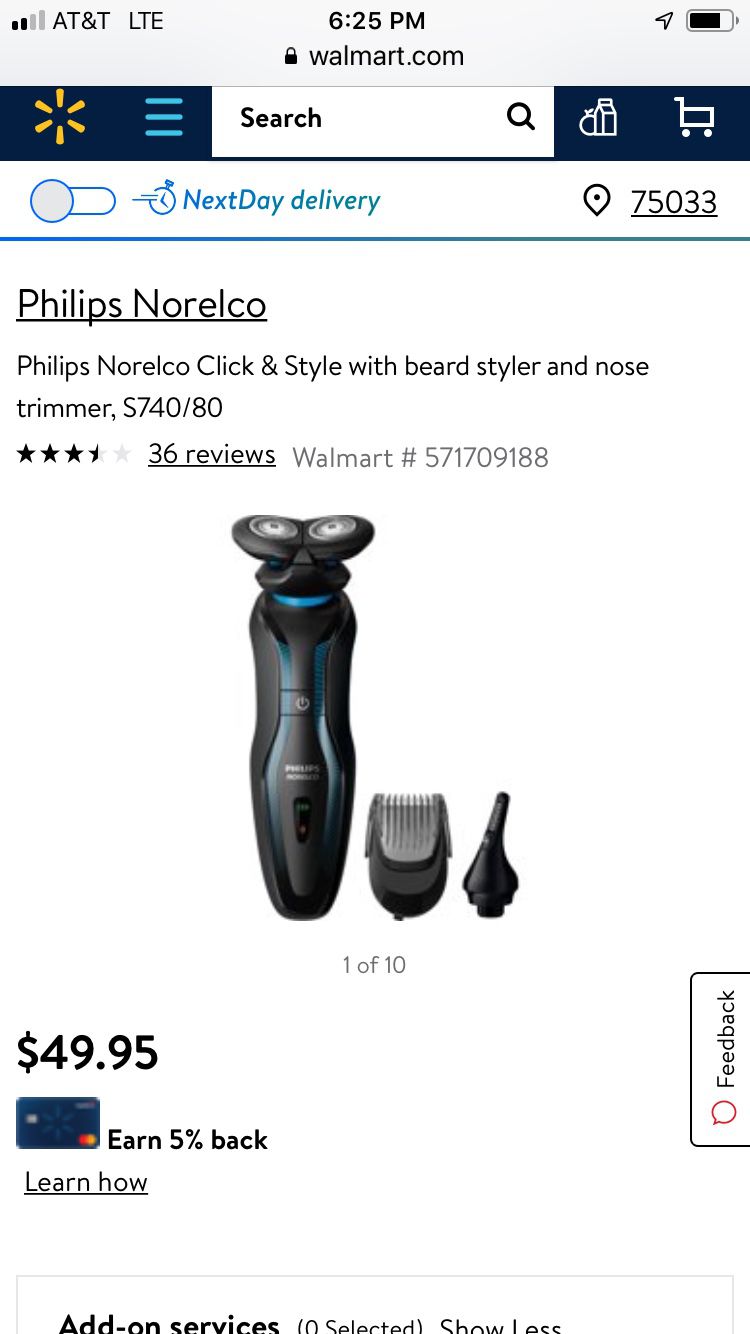 Phillips Norelco Shaver