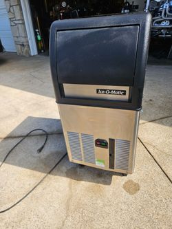 Ice o matic.     Ice maker commercial