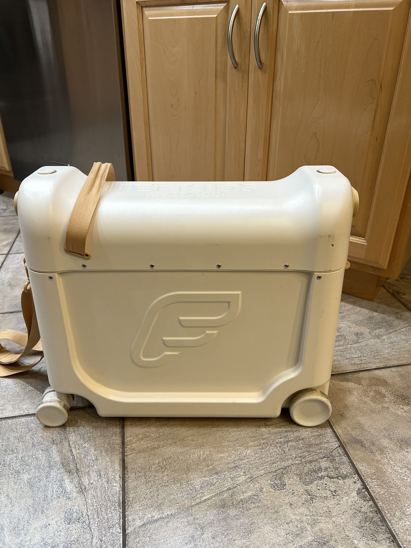 Jet Kids Bed Box By Stokke (ride-on Rolling Luggage/bed)