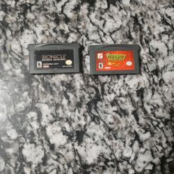 GBA Games Froggers Advance And Bionicle (Trade's are Welcomed)