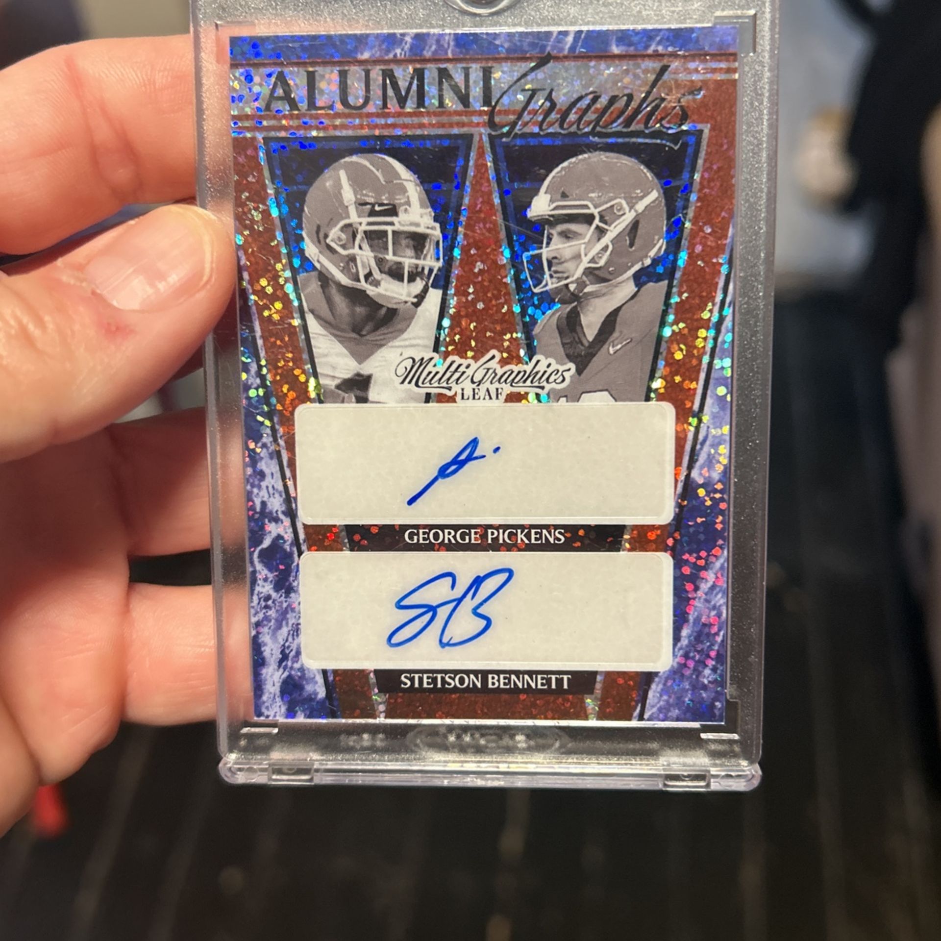George Pickens/Stetson Bennett Dual Auto