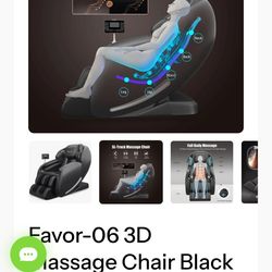 ​🌟 Huge Deal! Real Relax Favor-06 3D Massage Chair - $960 Only! 🌟
