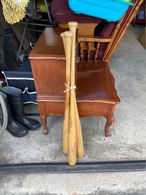 Signed Wooden Bats