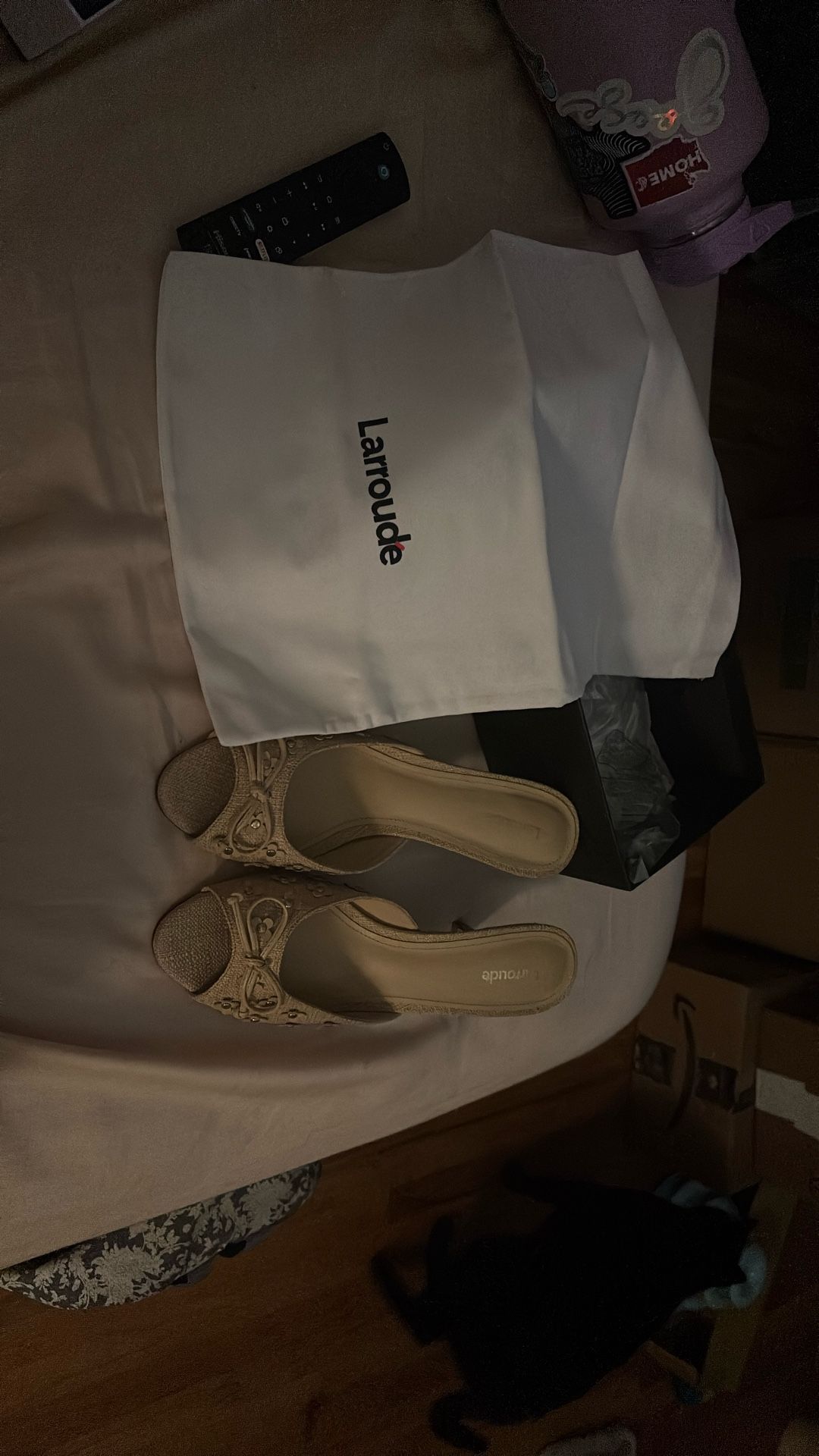 Larroude Jasmine Hi Mule