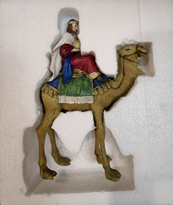Three Wise Men on Camels 9.5" Three Kings Religious Figure 3
