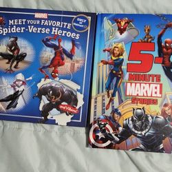 2 Marvel hardback books 