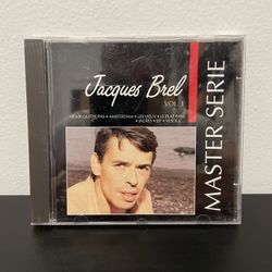 Jacques Brel Vol 1 Master Serie CD Album French Chanson PolyGram Vintage 1991