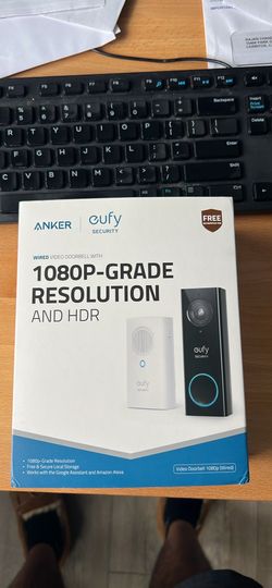 Anker Eufy 1080p Wired Video Doorbell